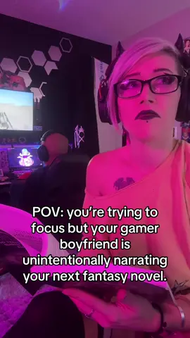 His killstreak commentary has awakened something in me I cannot explain. #funny #relatable #gothgirl #gamerboyfriend #skit 