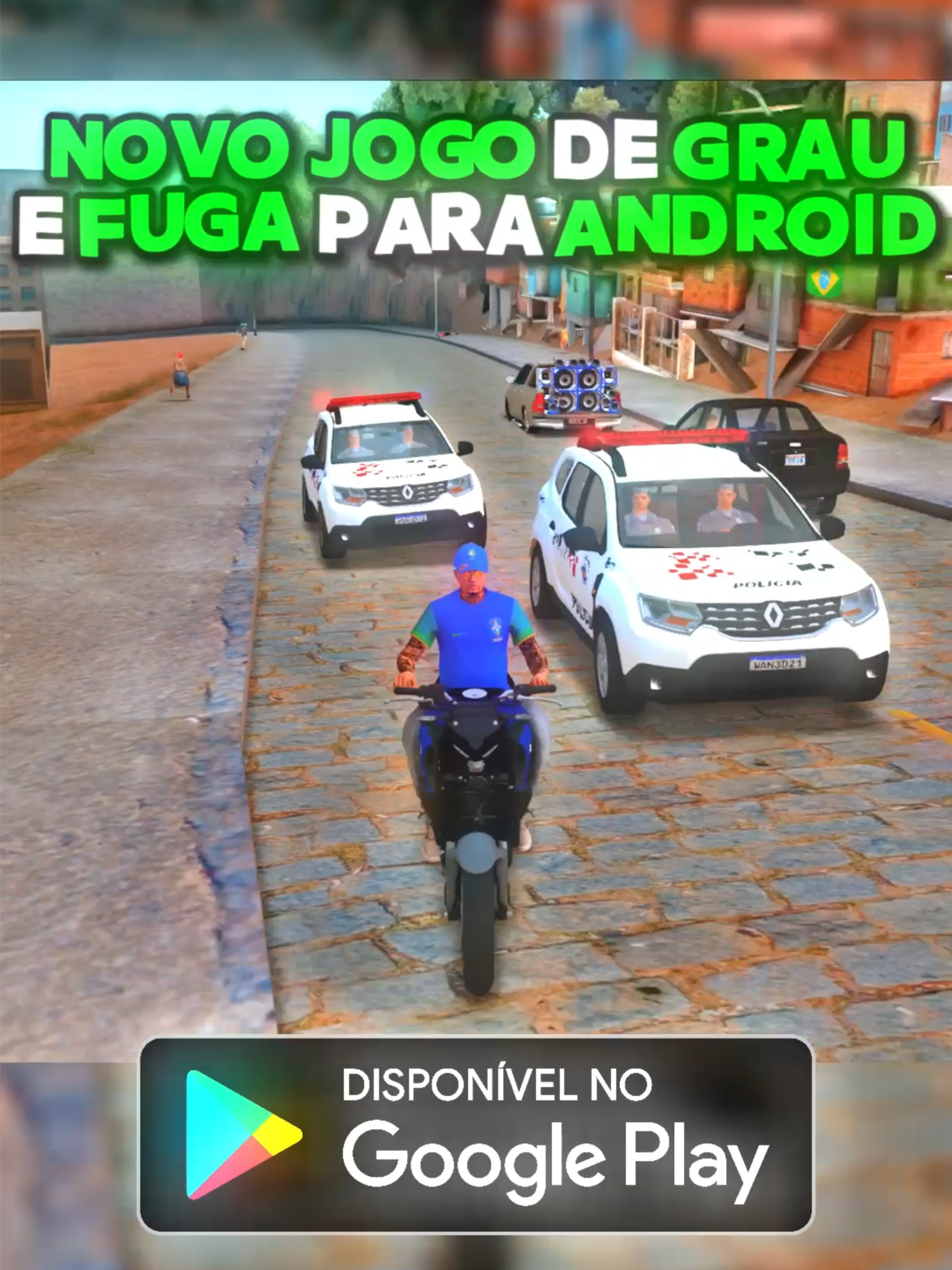 Novo Jogo De Grau e Fuga Para Android🥳🥳 #jogosmobile #jogosmobiles #grau #fuga #gta #motovlog #gtamotovlogmodsbr #atualização #jogoiphone #jogosiphone #jogosplaystore #projetograu🏍️💥 #mxbikes #mxgrau #trackdayr #quebrao #244 #fugagta #graudemoto #f #fy #fyp #vaiprofyinferno👺🔪 #entregatiktok