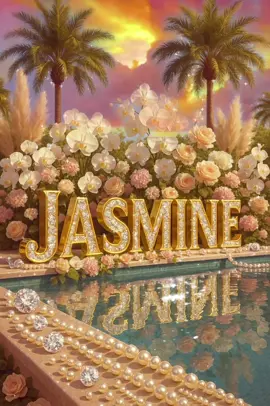 ⚜️Jasmine⚜️ #JASMINE #GlowYourName #DiamondArt #Luxury#NameDesign #3DNameArt #Tropical#Elegance #Flowers #Orchid #Luxury #Pearl#palm  #HighEndAesthetic #GoldenNameStyle #Visuals #Glamour#WallArt #NameGlowSeries #8K #IPHONE #NameArt #Palms #Poolside #Opulent #Lovers #WALLPAPER 