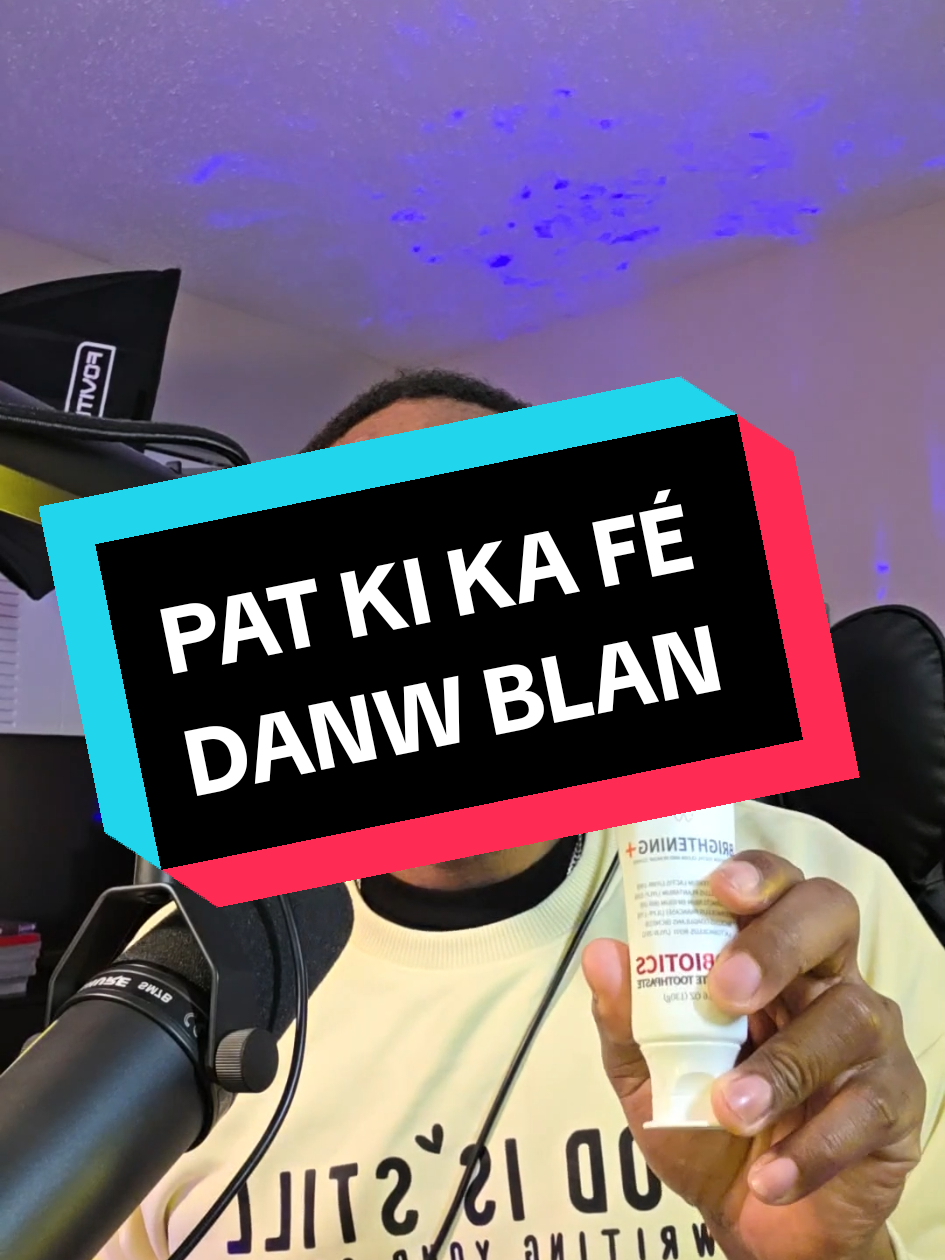 PAT KI FÉ DANW BLAN #summerstyl  #dealsforyoudays ##seasonalgems  #sp6 #sp6toothpaste #haitiantiktok  #haitianamerican 