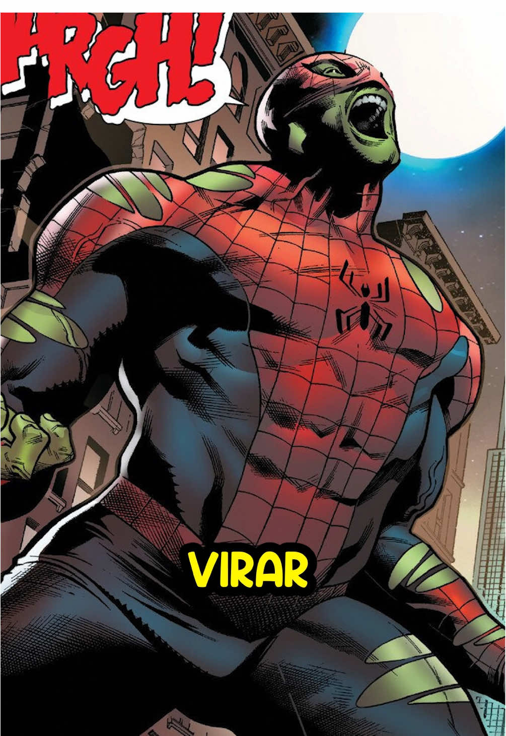 Loki Transforma o Homem-Aranha no Hulk! #quadrinhos #homemaranha #marvel #hq #fyp 