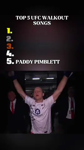 Top 5 UFC Walkout Songs #UFC #songs #ufcwalkout #paddypimblett #jonjones #seanstrickland #dustinpoirier #khamzatchimaev #music #mma #top5 #funny #lovesosa #chiefkeef