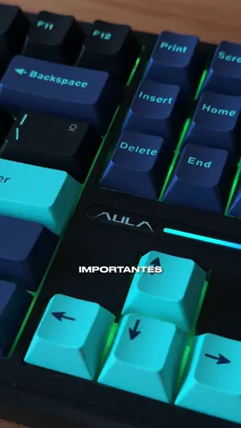 Um teclado que surpreende no custo-benefício! Esse é o AULA F87 da @Aula Brasil Oficial⚡️ Switches mecânicos macios, conexão tri-mode e várias cores pra escolher. Ideal pra jogar ou trabalhar com estilo! 🎮💻 Você usaria no seu setup? 👇 #pc #pcgamer #gamer #setup #setupgamer 