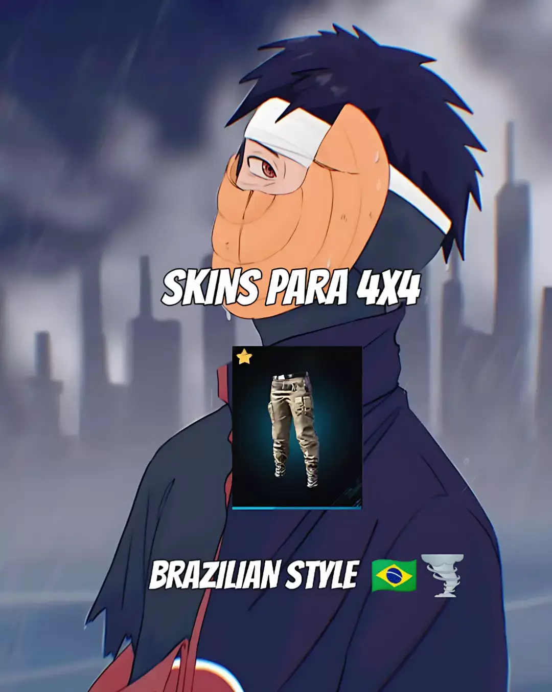 SKINS PARA 4X4 BRAZILIAN STYLE 🇧🇷🌪️  #outfits #freefire_lover #free_fire  #zelikahumilde #outfit