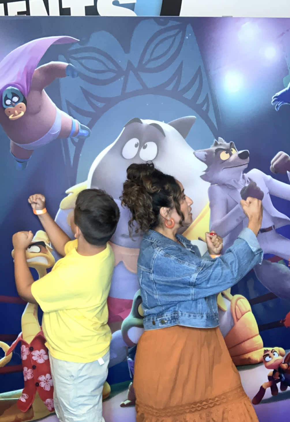 The Bad Guys are back! 💥 You can watch the Bad Guys face off with the Bad Girls (!!!) in #TheBadGuys2 only in theaters August 1st🍿 Thank you to H+M Comms & @DreamWorks Animation for this super fun movie experience! #fyp #comewithme #movietok #movies #animatedmovies  