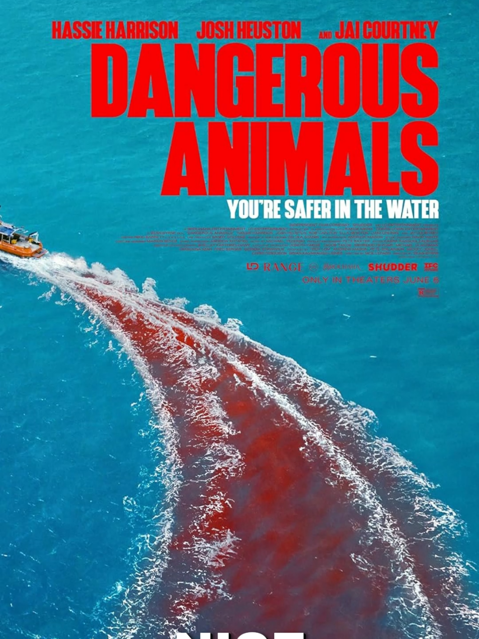 DANGEROUS ANIMALS - Movie Review #dangerousanimals #shark #shudder #moviereview #filmtok #fyp #foryou 