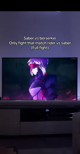 Saber vs berserker full fight High quality  #fatethewinxsaga #fatestaynightheavensfeel #fateseries 