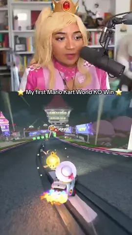 FINALLY I GET A KO WIN 🏆⭐️ #mariokart #mariokartworld #switch2 