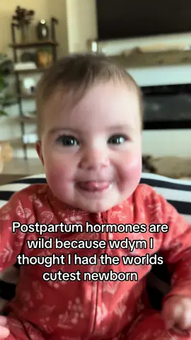 Are mom goggles a thing? Because I def had them #momlife #newborn #trendingvideo 