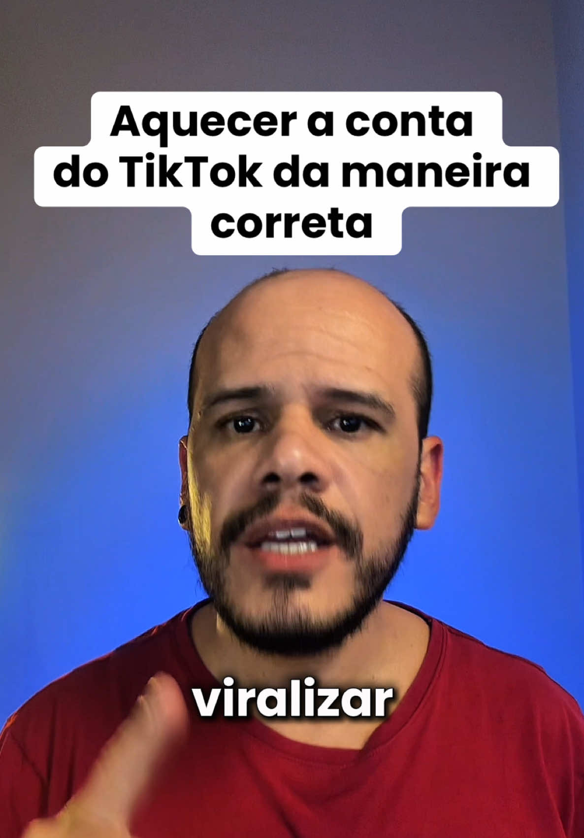 Aquecer a conta no TikTok 