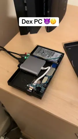 Made all by myself 🥹 #s10 #dex #samsung #android #foru #fyp #pc #tech #techtok #hardware #pcgaming #gamer #engineer 