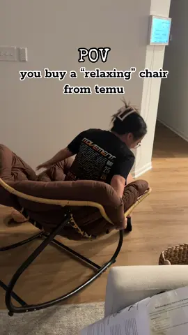 This is why I have trust issues with online shopping #fyp #foryou #viral #trending #xyzbca #tiktokchallenge #duet #stitch #tiktoktrend #explorepage #TemuFail #ChairFail #RelaxingGoneWrong #FunnyFails #EpicFail #TemuFinds #TemuReviews #TemuHaulFail #OnlineShoppingFail #ChairCollapse #FurnitureFail #TikTokFails #HilariousMoments #BudgetGoneWrong #TemuMishap #ComedyGold #HomeFail #CheapChairFail #ExpectationVsReality