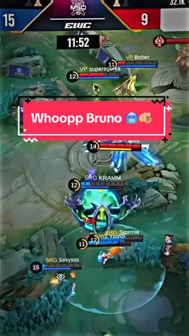 Whoop Bruno🥶🫵🏼#MLBBALLSTAR #MLBBMysticMeow #MLBBDinoPlanet #stormie #selangorredgiants #pharsa #ewc 