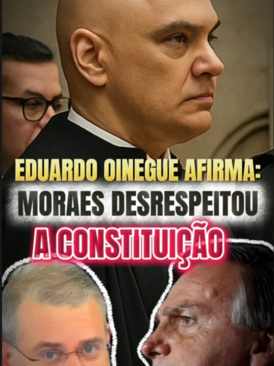 Alexandre de Moraes desrespeitou a Constituição? Quem disse isso foi um grande homem: Eduardo Oinegue, jornalista da Band, ao vivo.  #noticias #politica #bolsonaro #donaldtrump #brasil #direita 