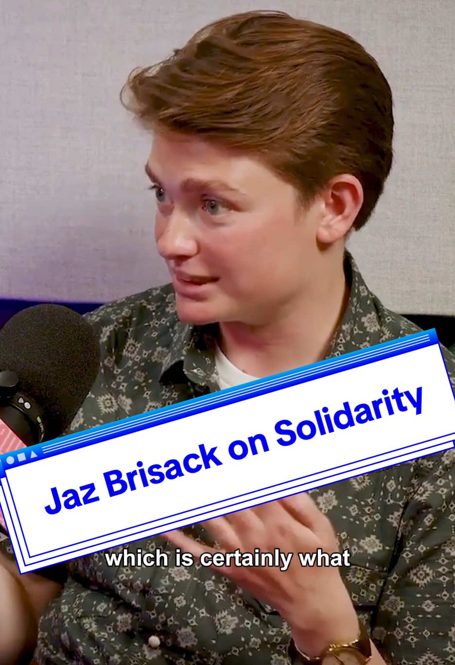 The second that we see some people as less human than others is when we’ve lost something as people. Check out the new Factually! episode with Jaz Brisack wherever you get podcasts.