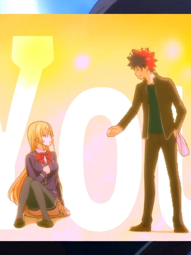 I'm back again My birthday is tomorrow and I have something special planned to release them it's not an edit unfortunately but it's something regarding my yt vid  #foodwarsedit #anime #sweetestpieedit #foodwars #erinanakiri #somayukihira #foodanime #edit 