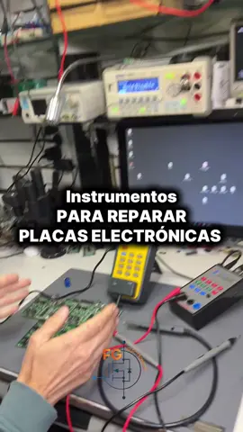 🔧 ¿Cómo reparar una placa industrial sin planos ni banco de prueba? La clave está en usar herramientas como el puente LCR y el trazador de curvas. Con ellas podés analizar componentes, detectar fallas y devolverle la vida a una placa, aunque no tengas ni idea del circuito original. Técnica, paciencia y buenos instrumentos: el combo que nunca falla. Si querés que mostremos un caso práctico, dejalo en los comentarios. #reparacionindustrial #electronicaavanzada #tecnicoslatam #placaselectronicas #fgelectronics