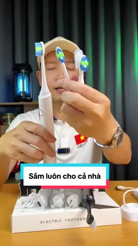 Sắm luôn cho cả gia đình bộ bàn chải điện chính hãng Mifan #banchaidien #daitivishop #tiktokshop #mifan 