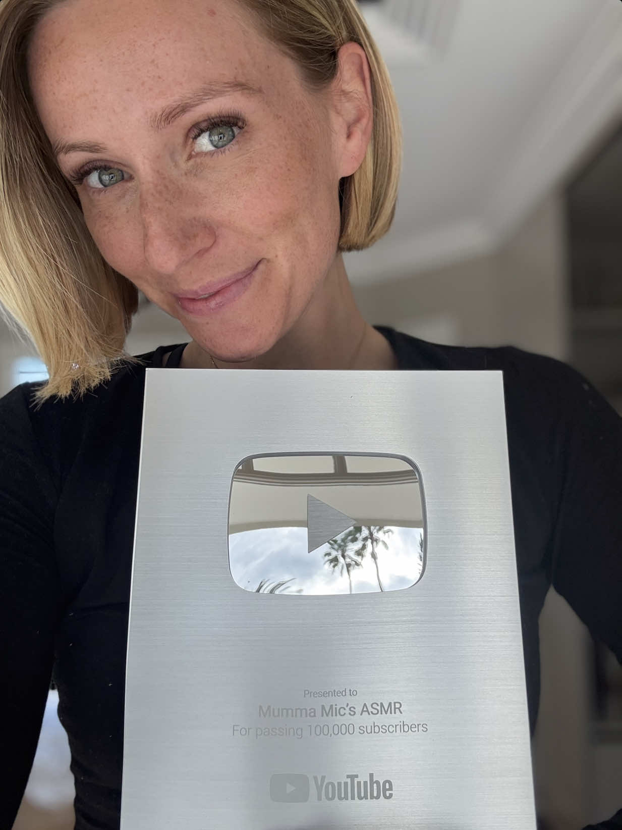 I mean obviously we must do an asmr video with the plaque 😝😍  #asmr#asmrsounds #asmrvideo #asmrtiktoks #viral#viraltiktok #viralvideo #fyp#fypage #plaque#100k#100ksubscribers #playbutton#youtube#girl#blonde#mom#mum#contentcreator#whisper#tingle#trigger#tapping 