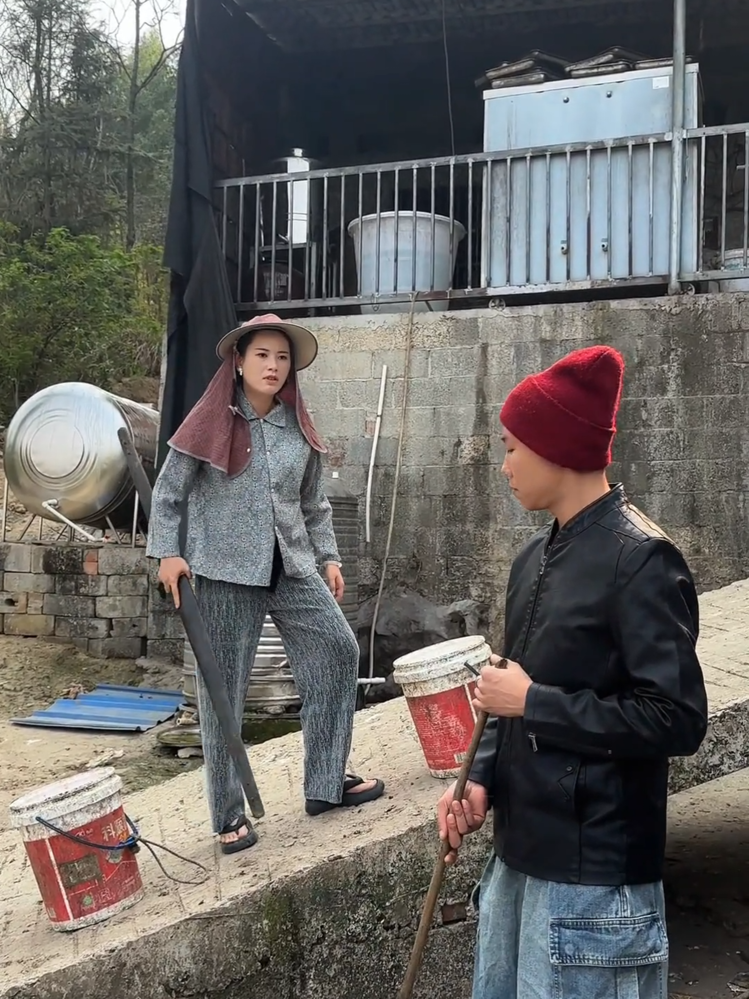“等我发财有饼仔，房车不买换老婆”#fyp #上热门 #农村搞笑段子 #搞笑 