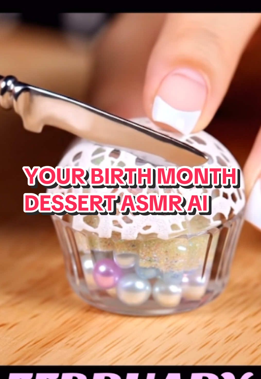 DO YOU LIKE YOURS?! 🫣🤞 #oddlysatisfying #birthmonthdessert #cupcakeai #oddlysatisfying #relaxingvideos #asmrsounds #glasscutting #crunchy #calming #asmrvideo #satisfyingvideo #lava #trending #viral #relaxingsounds #cupcakeasmr #fyp #birthmonthasmr 
