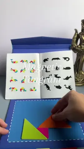 Magnetic tangram✨ perfect for early education✨ #creatorsearchinsights #tangram #educationaltoy #toysforkids #magnetictangram 
