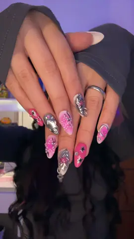 mona mona lisa @FOXY NAILS | NAIL DESIGNER  #nails #transition 