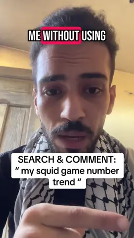 Squid game number trend #creatorsearchinsights 