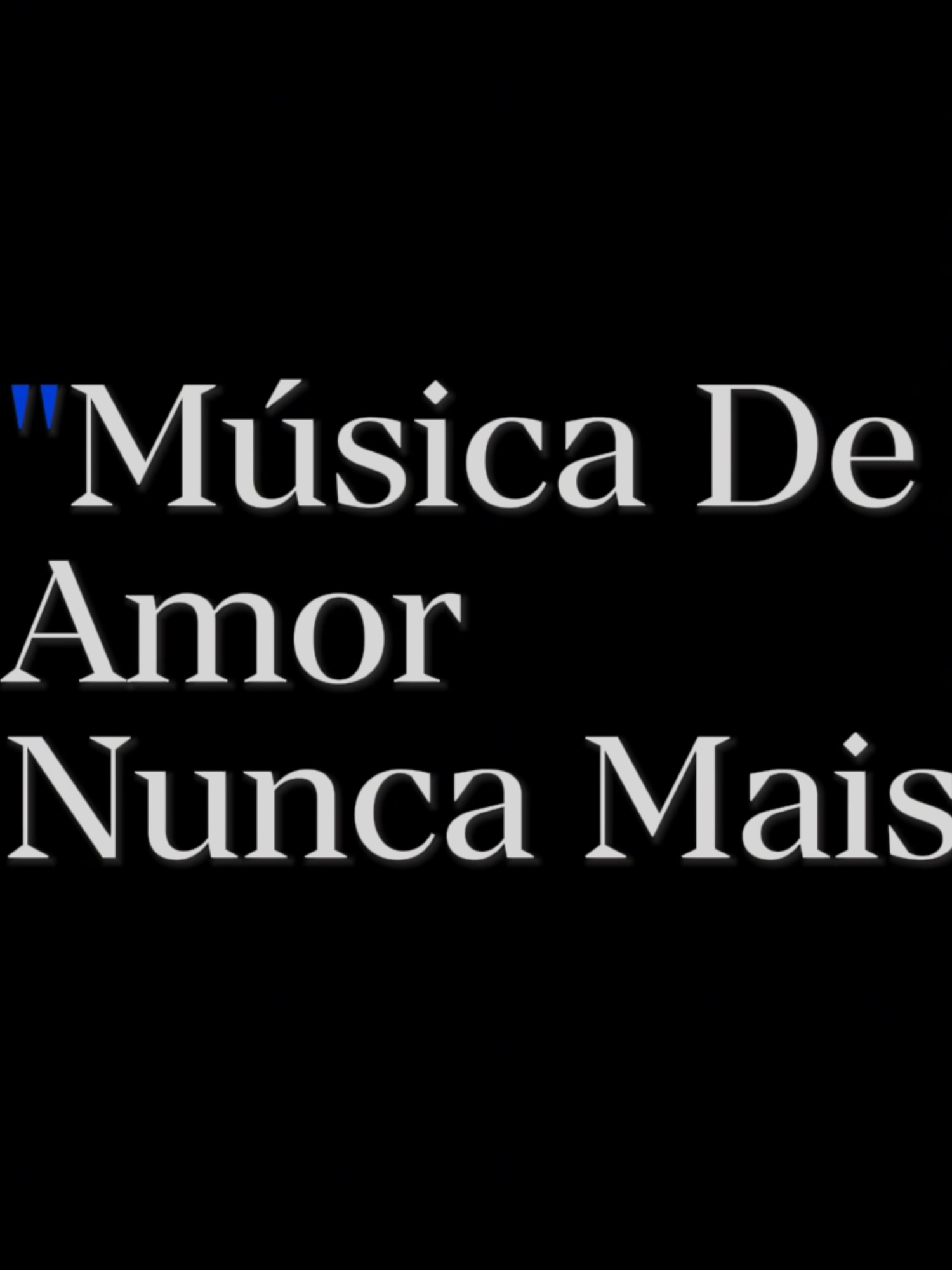 Música de amor nunca mais... #lyrics #letra #significado #letras #vida#bk #musicadeamornuncamais #superacao