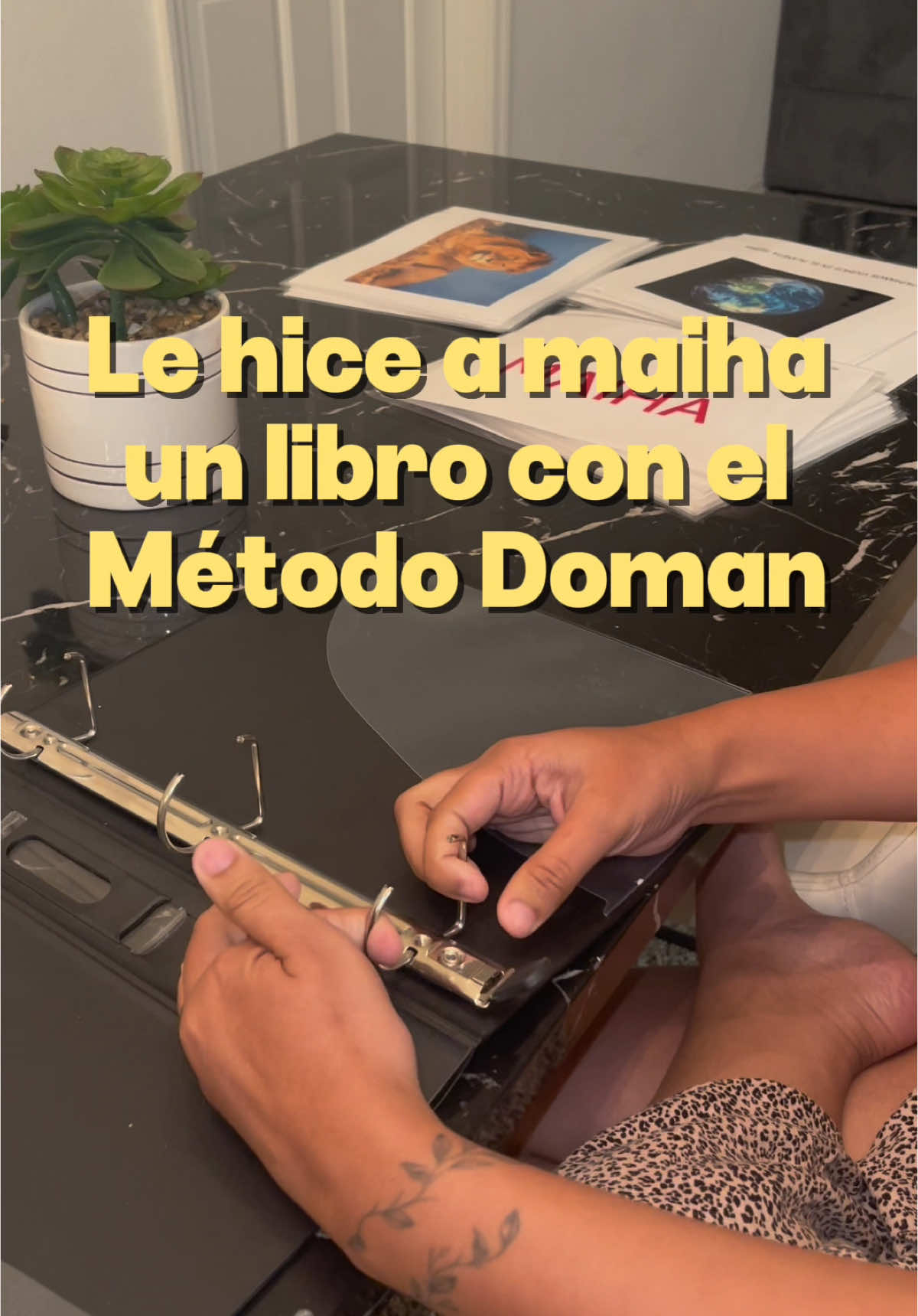 Libro con el Método Doman para bebés. El link está en mi biografía #domanmethod #estimulaciontemprana #estimulaciondelenguaje #estimulaciontempranabebes 