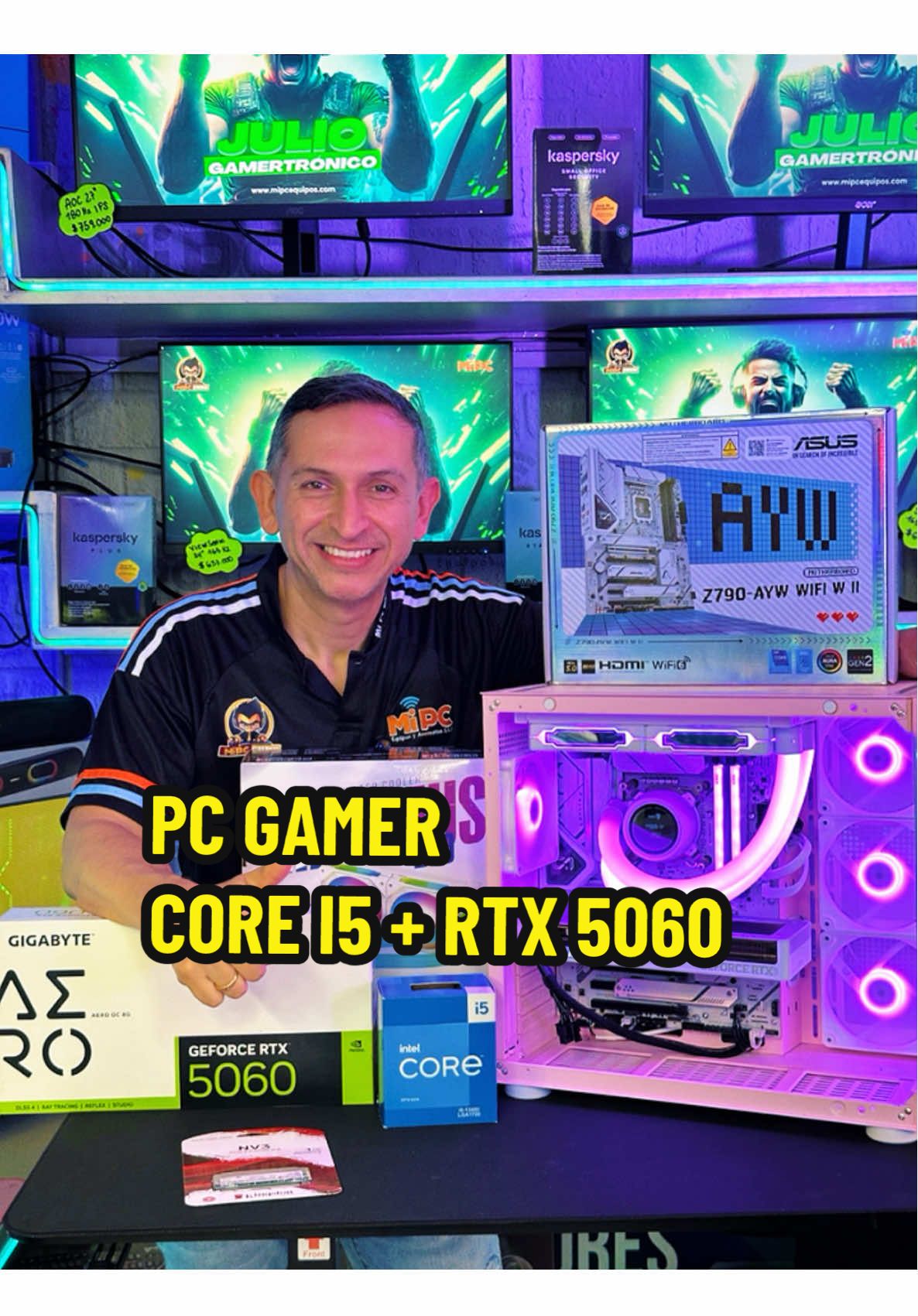 🎮💻 ¡MONSTRUO DE POTENCIA A PRECIO HUMANO! 💸 Con Core i5 + RTX 4060, tu setup ya no tendrá excusas. 🔥 Juegos ultra, render en tiempo real y potencia bruta por solo $5.300.000 🤑 💥 Calidad y rendimiento que rompe el mercado. ¿Listo para el upgrade? 📲 Escríbenos ya y arma tu bestia. ✈️ ¡Hacemos Envíos a toda Colombia! 📱 Escríbenos al WhatsApp para más información: 301-392-2368 🛒 Compra en línea: www.mipcparquecentral.com 📍Visítanos: C.C. Parque Central Local 72 Barranquilla, Colombia. #PCGamerColombia #RTX4060 #Corei5 #SetupDeLujo #PotenciaReal #TechLovers #GamersColombia #PCMasterRace #RindeComoUnPro #PCEnOferta