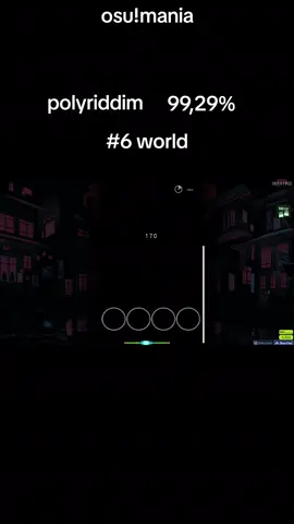 #vsrg #osu #osugame #score #osumania #osumania4k #fyp #polyriddim 