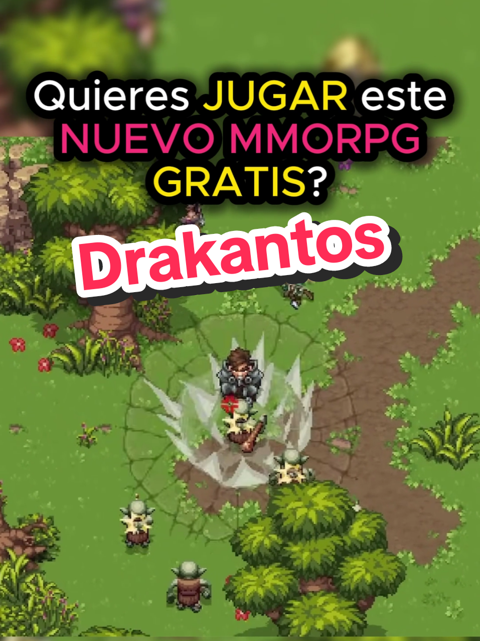 ATENTOS que falta MUY POCO para que puedan jugar este MMORPG Gratis llamado Drakantos #drakantos #mmorpg #multijugador #cozygames 