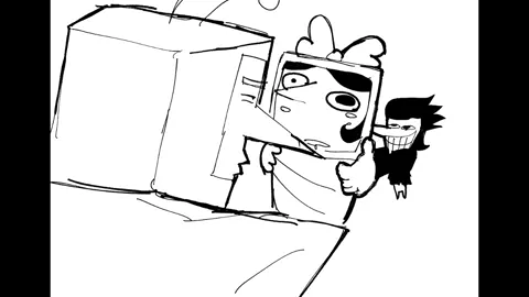 eraserhead baby apple has been killin me for the past 24 hours #spamtenna #deltarune #fyp #animation #spamton #tenna