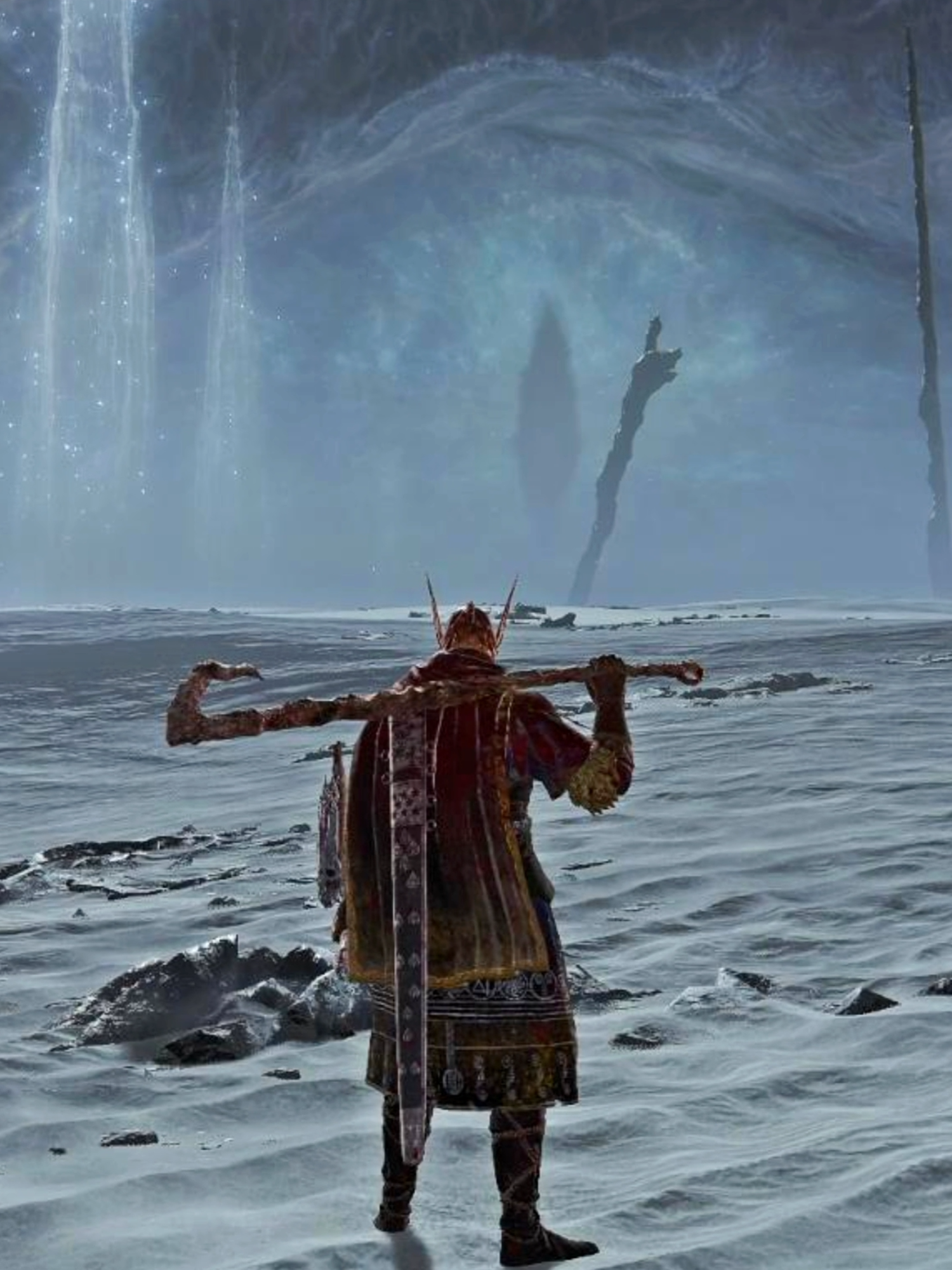 An icy glare #eldenring #nightreign