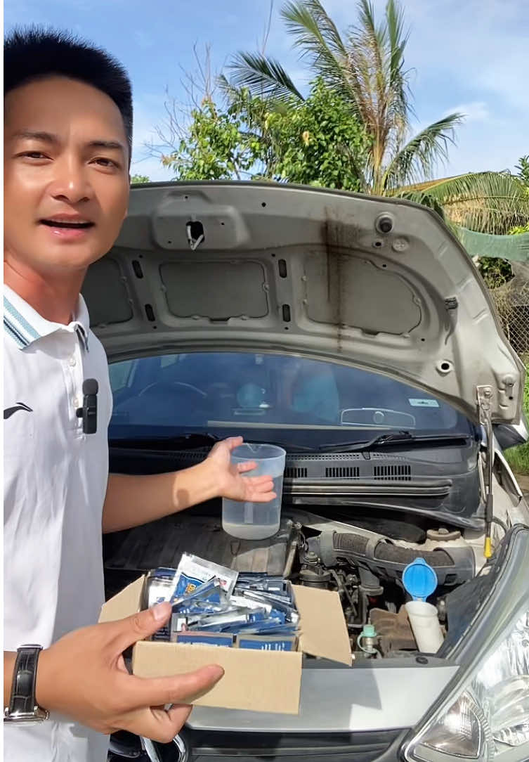 40K - 60 Viên - Chưa tới 1K cho 1 lần thay nước gạt kính. Đơn giản và tiết kiệm #phuongcogihot #oto #chamsocxe #trangtrixehoi #viensuiruakinh 