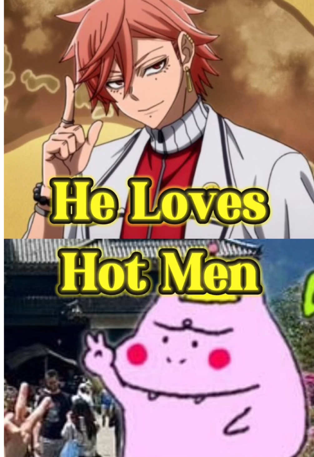 I’m starting to like this guy… also huge shoutout to Whitebox for the promo box, it was peak #anime #geetiyo #geetiyoshorts #tougenanki #manga #makethisviral 