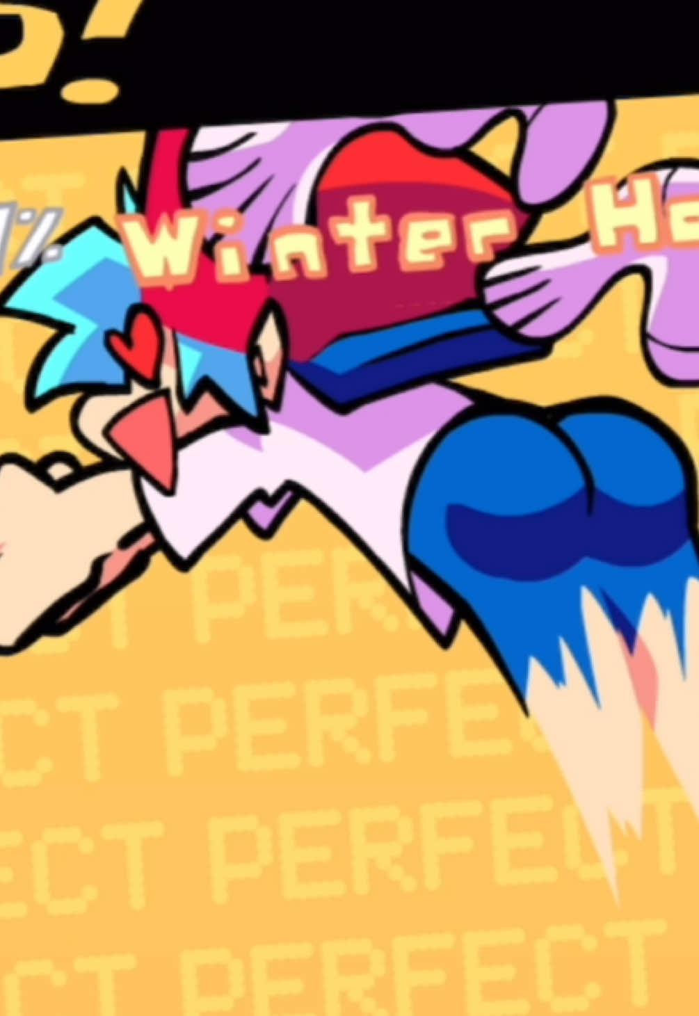 That is NOT how we celebrate victory 😭 #fnf #fridaynightfunkin #bffnf #gffnf 