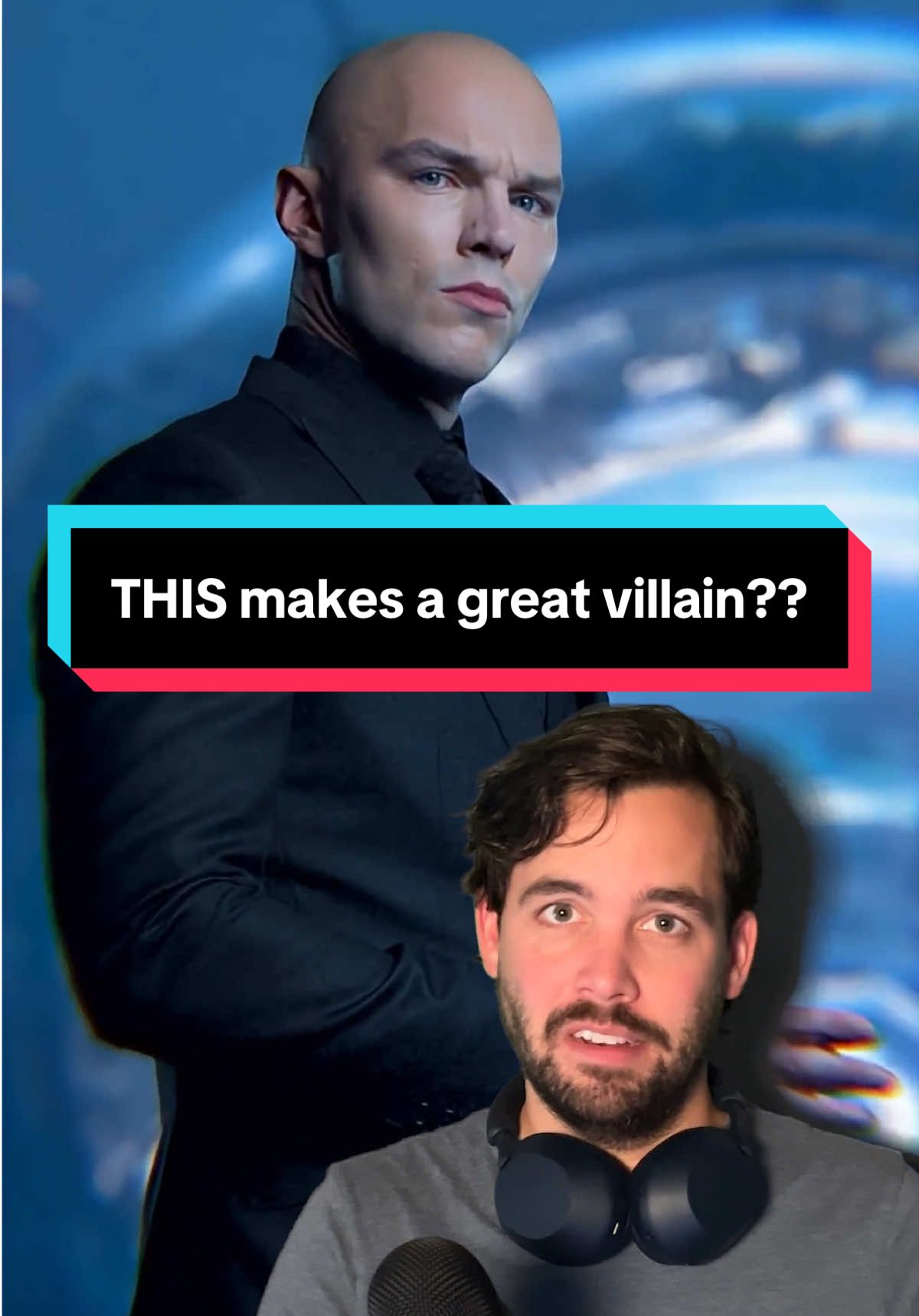 Is THIS the key to a great movie villain?? 🤔  - #superman #nicholashoult #lexluthor #behindthescenes #movietok #movietoker 