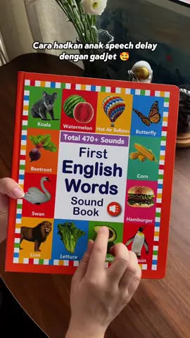 Just tap and learn! 470+ talking words toddlers love 🔊 #baby2025 #toys #learnenglish #LanguageLearning #kidstoys #toysoftiktok #educationtoys 