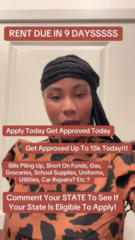 Comment Your STATE To See If Your State Is Eligible To Apply! #funding #quickfunds #emergencyfunds #hardship #travel #foryou #renthelp #vacation #tiktokaffiliate #utilityhelp #strugglingmom #viralvideo #helpme #singleparent #fyp #hardshipfunds #financialfreedom 
