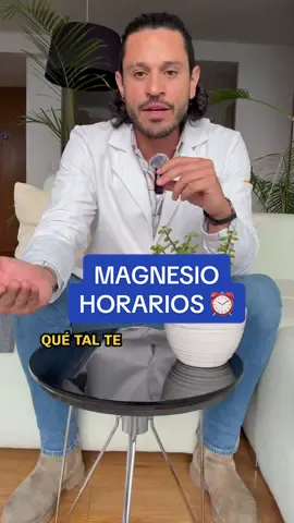 ¿Tomas magnesio? No todos son iguales. Aquí te explico los 5 tipos más comunes y la mejor hora para tomarlos. 😉