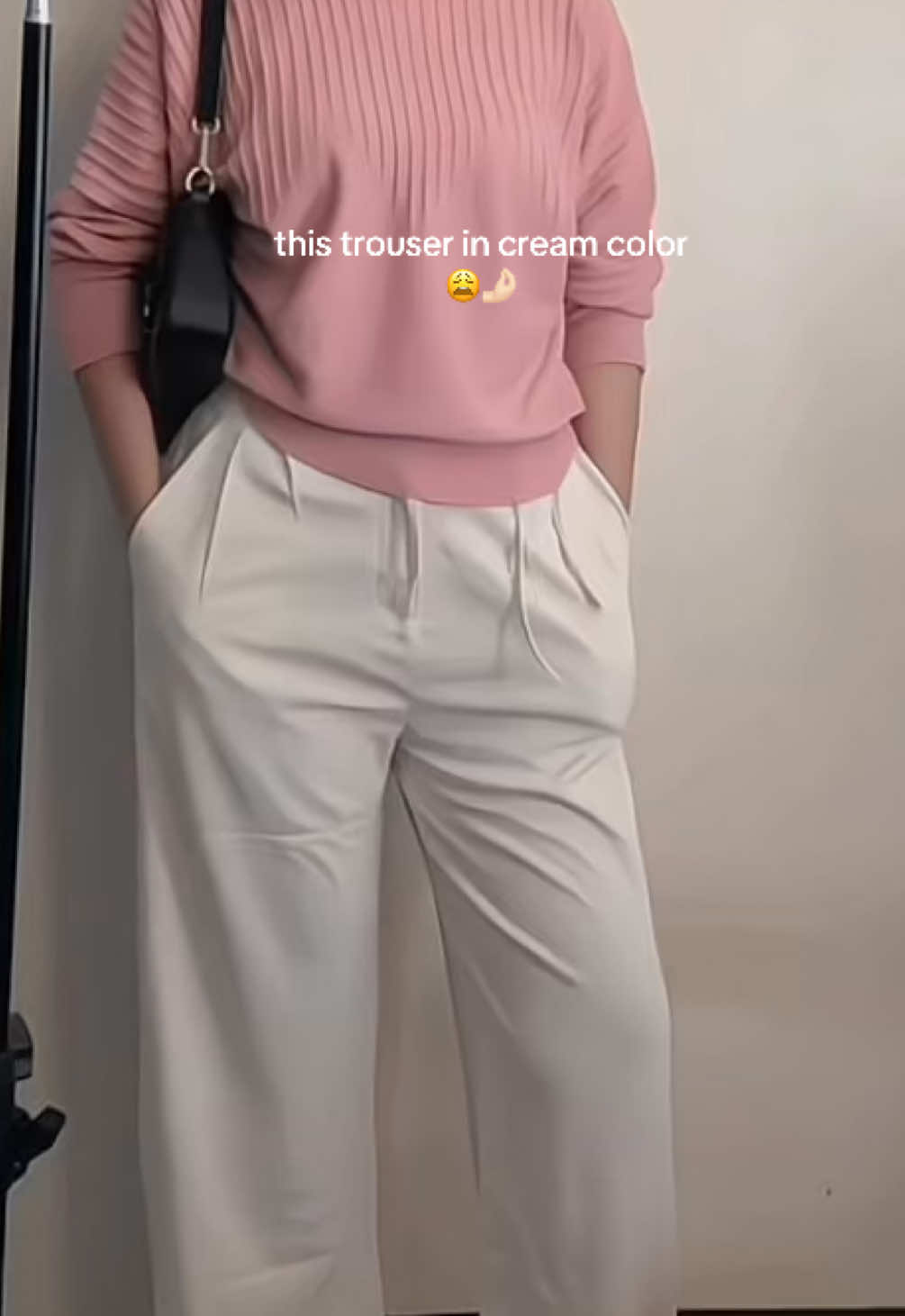 Another trouser in cream color 😩🤌🏻 #trouser #trousers #trouseroutfit #OOTD #trouserpants 