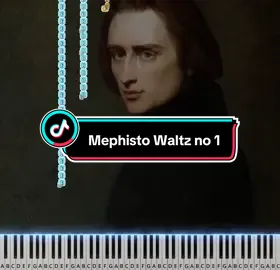 Mephisto Waltz no 1 #piano #pianocover #pianotutorial #viral #viralvideo #fyp #ash 