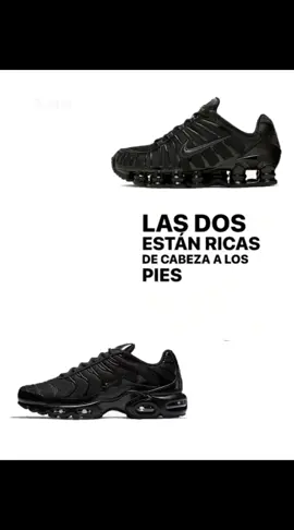 me enamore de la dos #tiktokviral #fypシ゚ #nike#zapatillas#tn#shox