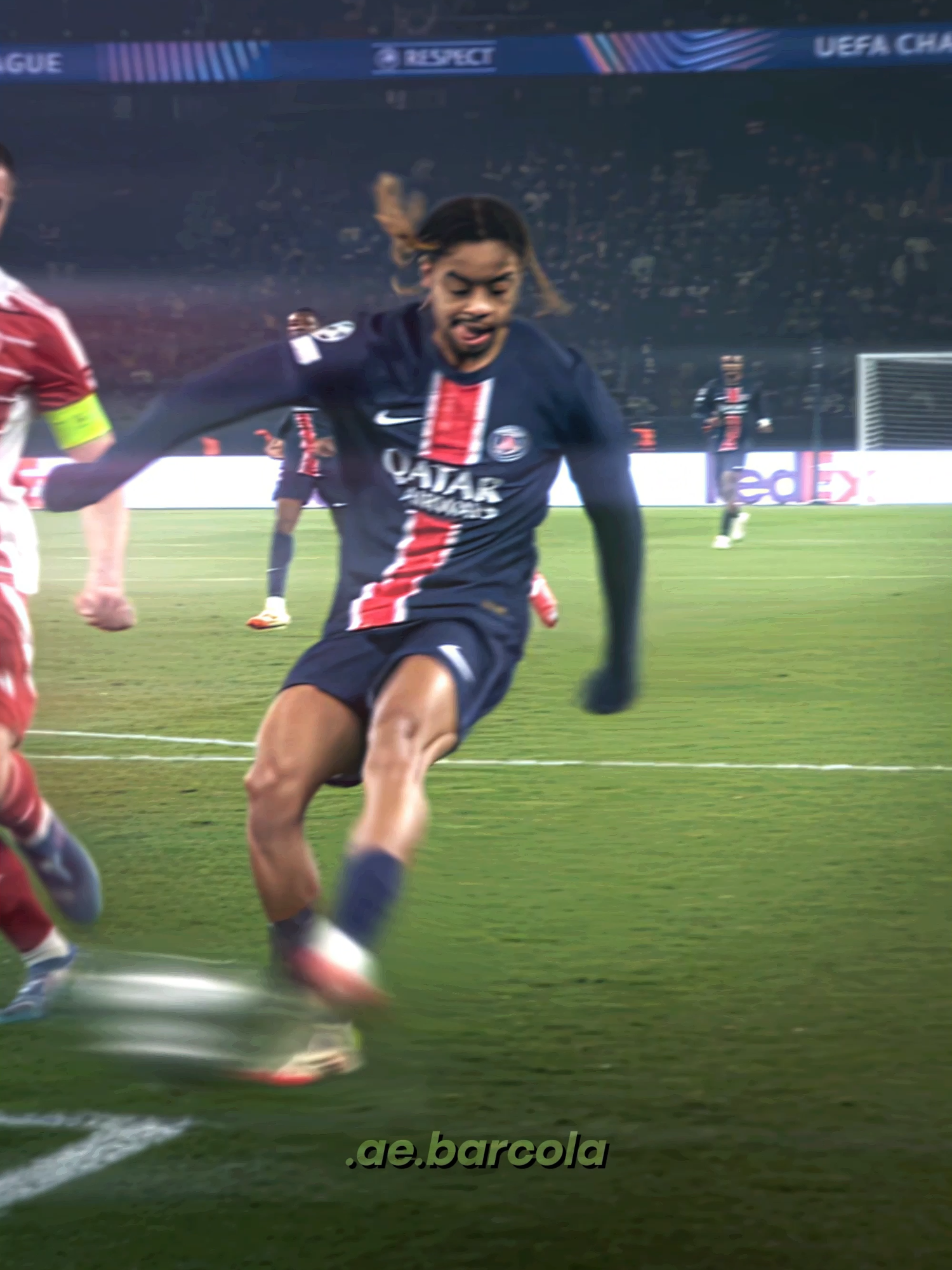 Barcola X Gata Only 🔥💫 | #barcola #france #paris #edit #aftereffect #ucl #goviral #coldedit #champion #quality #4k