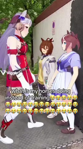 aaaaaaaand post! 🥹 #umamusume #umamusumeprettyderby #agnestachyon #goldship #tokaiteio #fyp #haruurara 