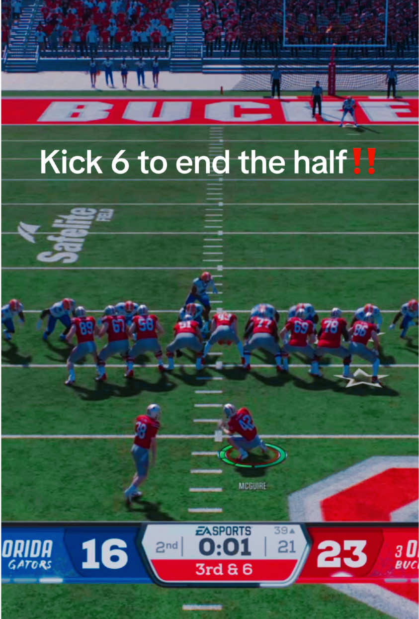 Lil kick 6🐊🏈 #fyp #gaming #streamer #contentcreator #CollegeFootball 