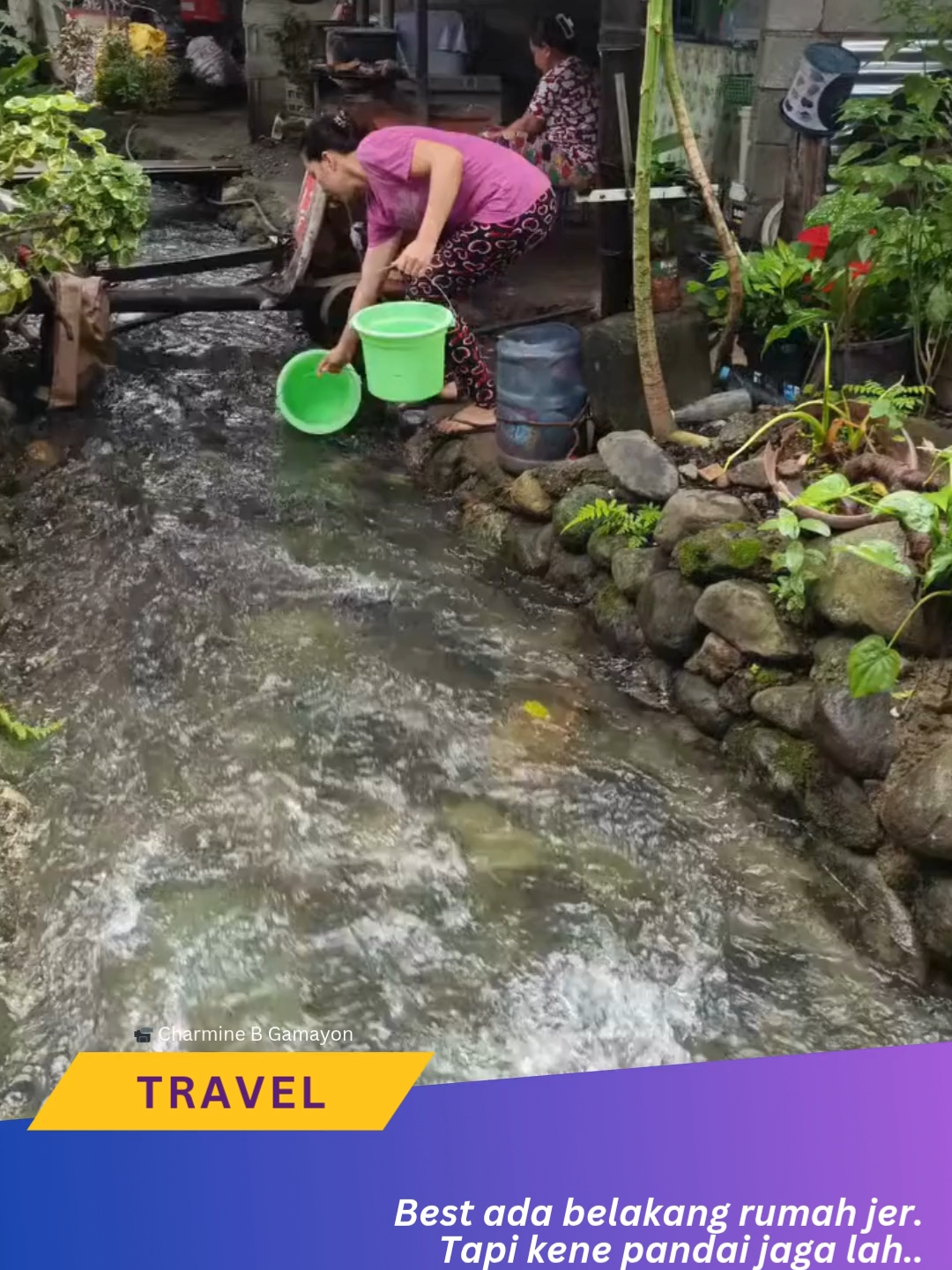 Ada anak sungai belakang rumah macam ni memang syok kalau semua satu kampung sepakat jaga sama-sama.. . Kalau tak terjaga, tengah syok angkut air pampers budak, pampers mak budak semua  bersusun lalu situ.. demm.. ! Kene pulak tempat jadi viral.. . . 📍 Lokasi Philipine (Lokasi tepat tidak diketahui) #jomlahcuti #travel #river #nature #leisure