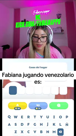 Fabiana jugando venezolario es: @Fabianappr🐸💜 ✅kick.com/fabianappr #venezolario 